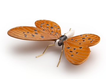 BUTTERFLIES SHADOW - Ceramic decorative object by Mambo Unlimited Ideas - view 2